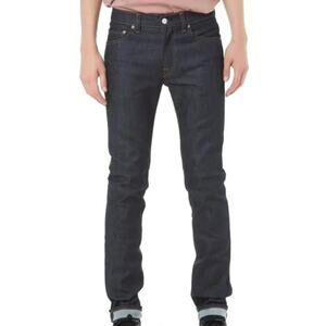 Acne Studios Ace Raw Gothic Jeans Men 31 x 28‎  open leg cut off